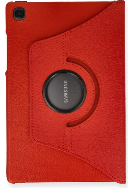 OMR02 Samsung Galaxy Tab A7 10.4 Kılıf 360 Tablet Deri Kılıf - Kırmızı fiyatları