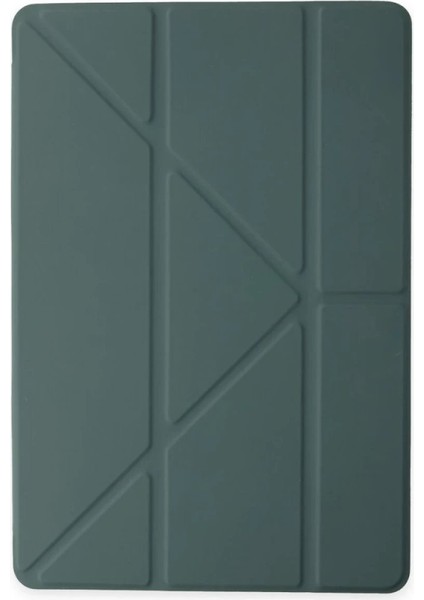 OMR02 Xiaomi Redmi Pad Kılıf Kalemlikli Mars Tablet Kılıfı - Koyu Yeşil modelleri