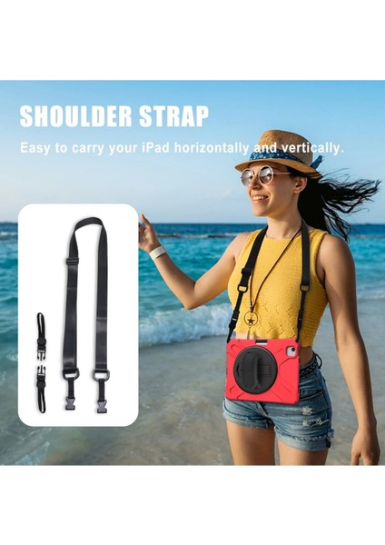 OMR02 iPad Pro 11 (2020) Kılıf Amazing Tablet Kapak - Kırmızı fiyatları