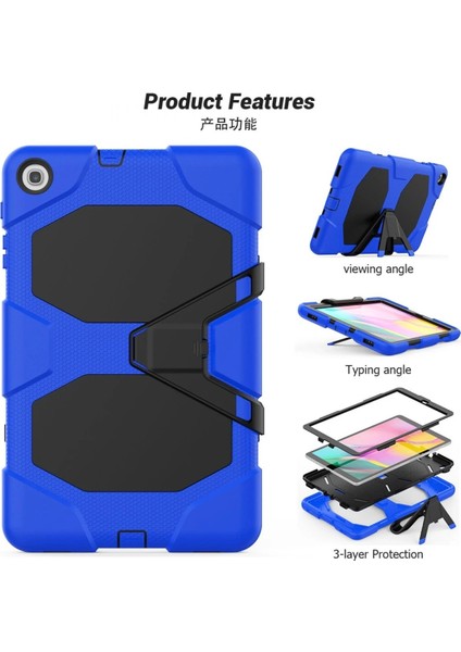 OMR02 Samsung Galaxy T510 Tab A 10.1 Kılıf Griffin Tablet Kapak - Mavi modelleri