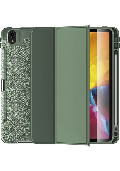 OMR02 iPad Air 4 10.9 Kılıf Tablet Focus Silikon - Yeşil