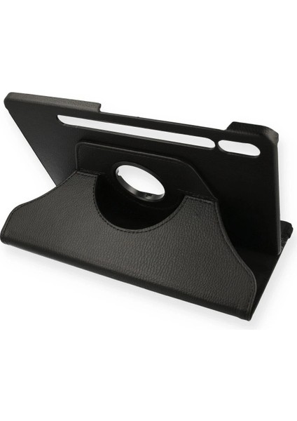 OMR02 Samsung Galaxy T870 Tab S7 11 Kılıf 360 Tablet Deri Kılıf - Siyah