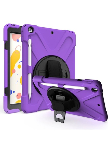 OMR02 iPad 5 Air 9.7 Kılıf Amazing Tablet Kapak - Mor