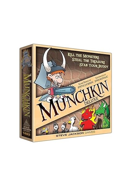Steve Jackson Games Munchkin Deluxe"