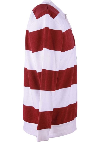 Üç Iplik Baskılı Şardonsuz Yakalı Bordo Erkek Sweatshirt 5790 fiyatları