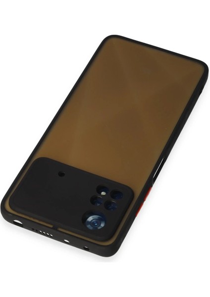 OMR02 Xiaomi Poco X4 Pro 5g Kılıf Montreal Silikon Kapak - Siyah modelleri