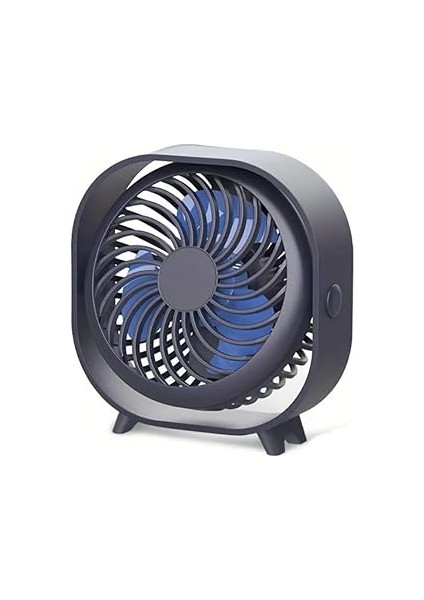 Masaüstü Vantilatör, Şarjlı Masaüstü Fan, 2000 Mah Batarya, Uzun Kullanım Süresi, 3 Kademeli Ayarla