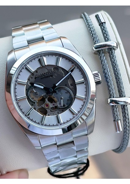 Otomatik Mekanizma Sapphire Cizilmez Cam Çelik Kordon 10 Atm Erkek Kol Saat EMG.1132.340