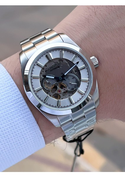 Otomatik Mekanizma Sapphire Cizilmez Cam Çelik Kordon 10 Atm Erkek Kol Saat EMG.1132.340 modelleri