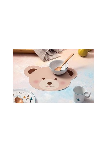 Porland Tribe Ayı Amerikan Servis 37X26 Cm, Tekli