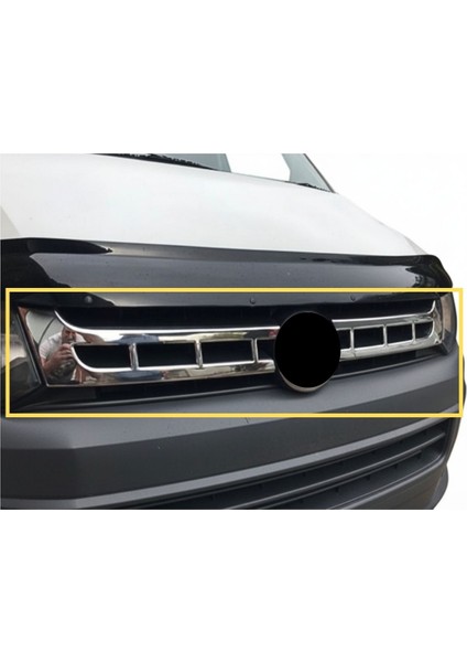 Volkswagen Caravelle Ön Panjur Krom Nikelaj (2010-2015) için Özel Ürün (2 Parça Paslanmaz Çelik) fırsatları