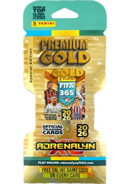 Lisanslı Panini Official Fıfa 365 2025/2026 Tc Adrenalyn Xl – Premıum Gold 10 Pack fiyatları