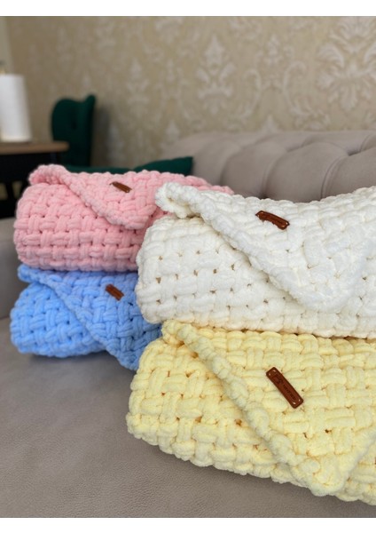 Alize Puffy El Örgü Bebek Battaniyesi fiyatları