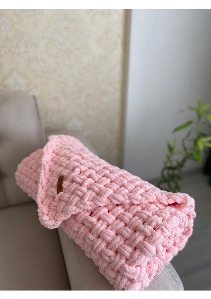 Alize Puffy El Örgü Bebek Battaniyesi modelleri