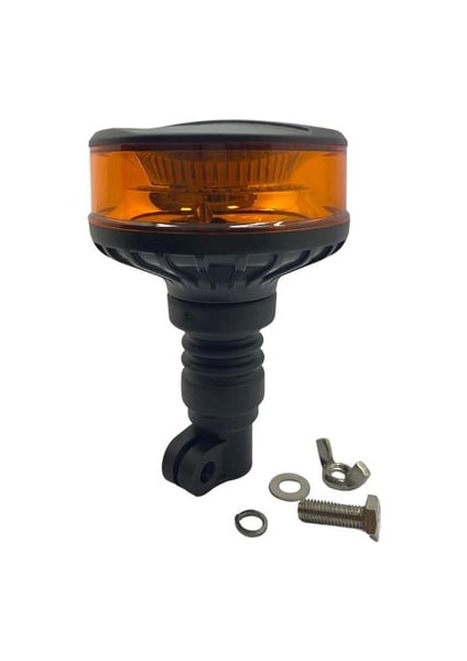 9V-30V Çakar Tepe Lamba Ledli Boru Tip Sarsıntıya Dayanıklı Fonksiyonlu Sarı (117*173 Mm) E9 - Demmon DM-910A