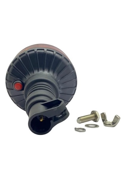 9V-30V Çakar Tepe Lamba Ledli Boru Tip Sarsıntıya Dayanıklı Fonksiyonlu Sarı (117*173 Mm) E9 - Demmon DM-910A modelleri