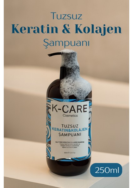 Tuzsuz Kolajen ve Keratin Içerikli Besleyici Şampuan 250 ml fiyatları