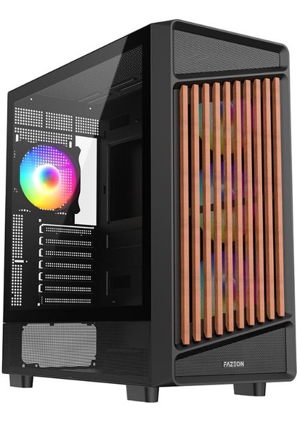 F19 750W 80PLUS Bronze 4X120MM Argb Fanlı Atx Siyah Bilgisayar Kasası