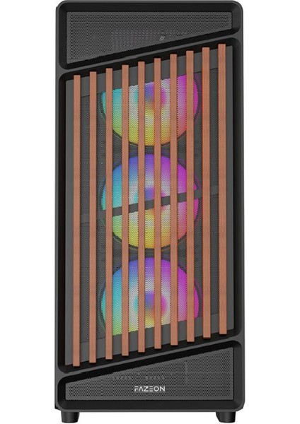 F19 750W 80PLUS Bronze 4X120MM Argb Fanlı Atx Siyah Bilgisayar Kasası fiyatları