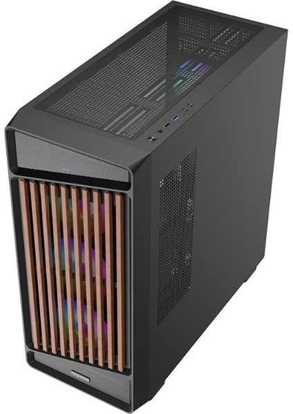 F19 750W 80PLUS Bronze 4X120MM Argb Fanlı Atx Siyah Bilgisayar Kasası fırsatları