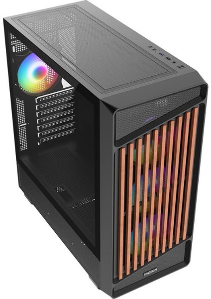 F19 750W 80PLUS Bronze 4X120MM Argb Fanlı Atx Siyah Bilgisayar Kasası indirimleri