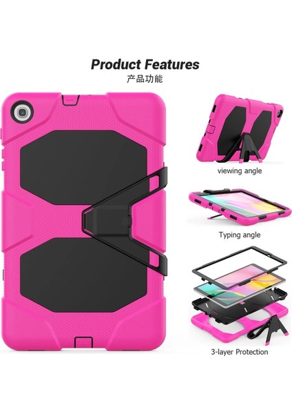 OMR02 Samsung Galaxy T510 Tab A 10.1 Kılıf Griffin Tablet Kapak - Pembe modelleri