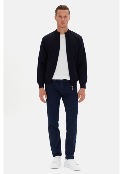 Ds Damat Regular Fit Lacivert Düz Hirka modelleri