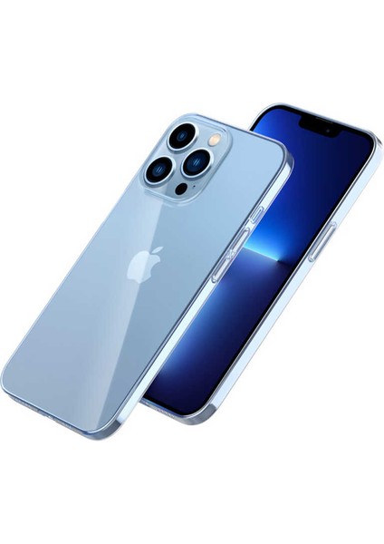 iPhone 13 Pro Uyumlu Vlmt Blok Kapak-Renksiz