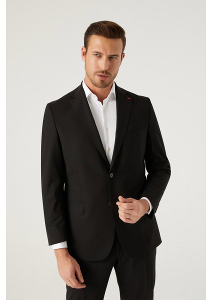 Ds Damat Comfort Fit Siyah Düz Takim Elbise fiyatları