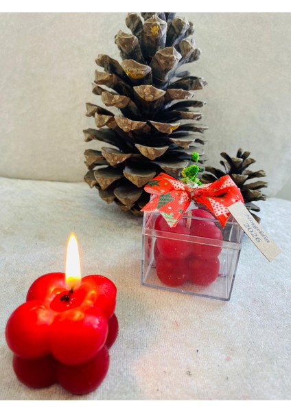 Hoşgeldin 2026 Yeni Yıl Yılbaşı Hediyesi, Kırmızı Bubble Mum fırsatları