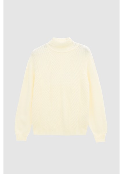 Ds Damat Regular Fit Ekru Kazak indirimleri