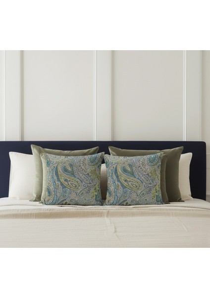 Core, %100 Pamuklu Botanik Desenli Kırlent Kılıfı indirimleri