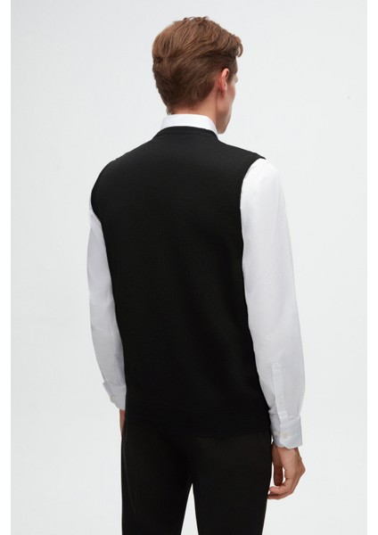 Ds Damat Regular Fit Siyah Süveter modelleri