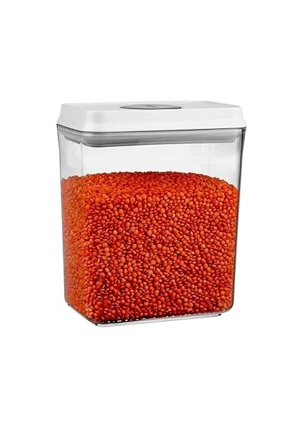 Leggno Pratico Basmalı Dikdörtgen Erzak Saklama Kabı 2,90 Lt