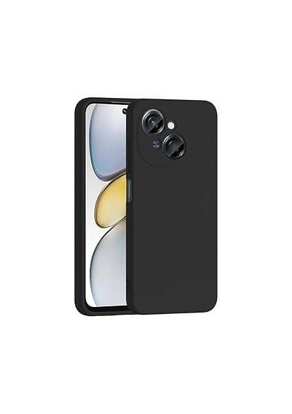 Zore Tecno ile Uyumlu Spark Go 1 2025 Kılıf Zore Mara Lansman Kapak Siyah