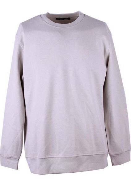 O Yaka Lakint Pike Taş Erkek Sweatshirt 5453