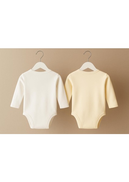 Uzun Kollu 2li Omuzdan Çıtçıtlı Zıbın&body Unisex Zıbın fiyatları