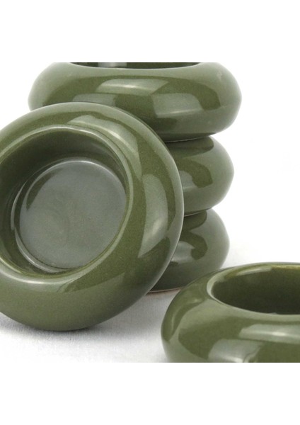 Seramik Tealight Mumluk – El Yapımı, Isıya Dayanıklı, Dekoratif Yuvarlak Mumluk modelleri