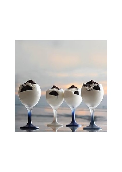 Misket 3'lü Kırmızı Kadehi