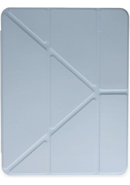 OMR02 Samsung Galaxy T737 Tab S7 Fe 12.4 Kılıf Kalemlikli Mars Tablet Kılıfı - Mavi modelleri