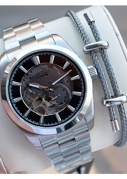 Otomatik Mekanizma Sapphire Cizilmez Cam Çelik Kordon 10 Atm Erkek Kol Saat EMG.1132.350