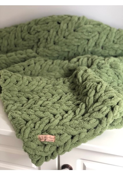 Puffy Bebek Battaniyesi - Yeşil 90*90