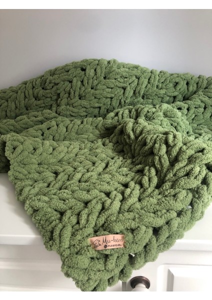 Puffy Bebek Battaniyesi - Yeşil 90*90 fırsatları