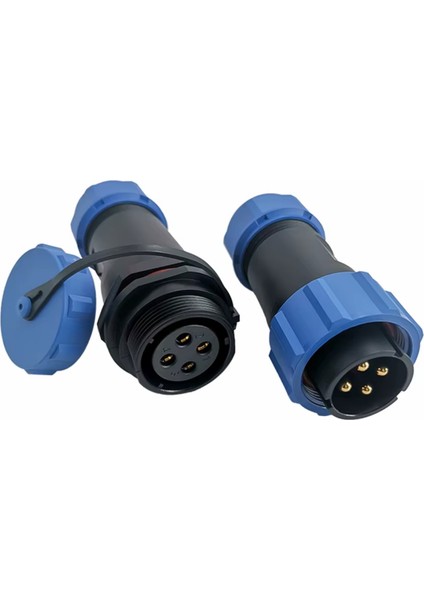 SD16 Konnektör - Erkek/dişi Takım (4 Pin)