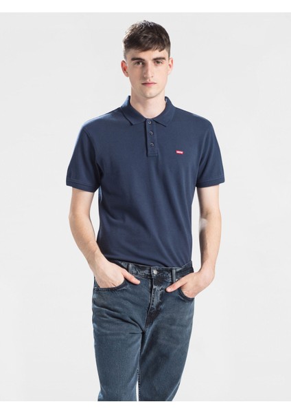 Hm Polo Classıc Tr Dress Lacivert Erkek T-Shırt A0229-0008