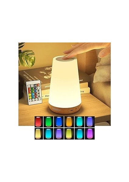 Greentech Masaüstü Şarjlı LED Aydınlatma Gece LAMBASI/GT-CL11