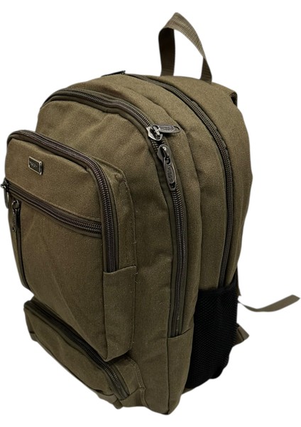 Büyük Boy Kanvas Sırt Çantası