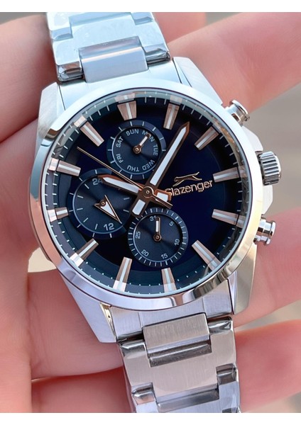Italyan Tasarım Bileklik Hediyeli 2 Yıl Garantili 10 Atm Çelik Erkek Kol Saat ESL.Y2522.5 fırsatları