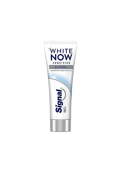 White Now Diş Macunu Sensitive Hassasiyete Karşı Rahatlama 75 ml