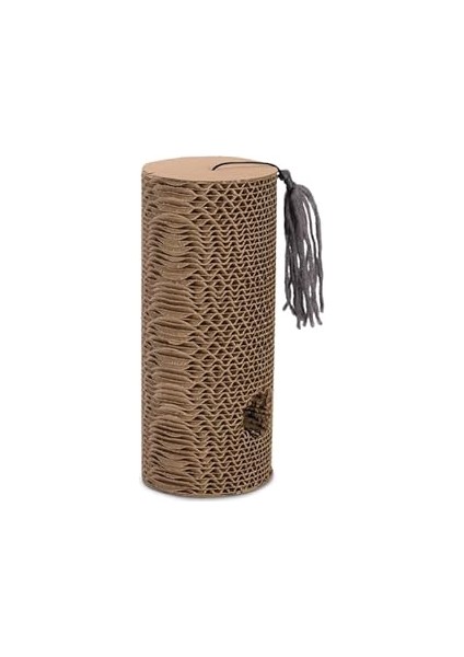 Beeztees Kedi Oyuncağı, Karton Silindir ve Püskül, 23X10X10CM